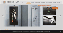 Desktop Screenshot of colorex-lift.pl
